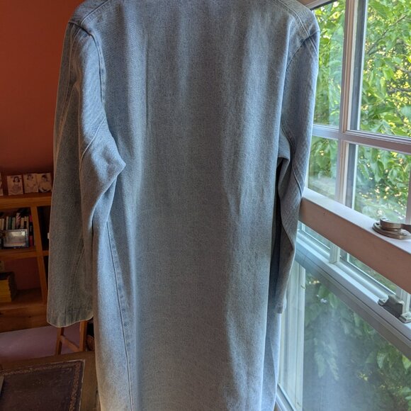 Organic cotton denim coat - Picture 9 of 9